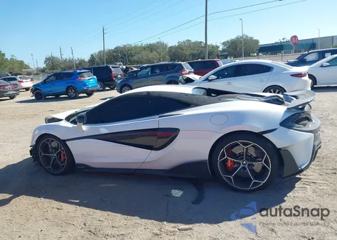 2019 Mclaren 600Lt z USA, uszkodzony, nr VIN SBM13RAA5KW006620